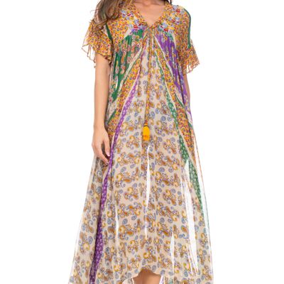 GGT VISCOSE PRINTED DRESS PR5194V_UNICO