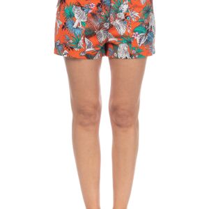 SHORT IMPRIMÉ 100% COTON PR5680S_ORANGE