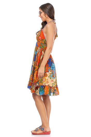 ROBE IMPRIMÉ 100% COTON U5461V_UNICO 2