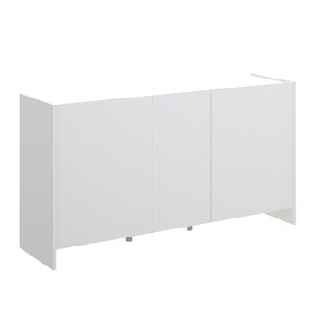 Buffet 3 portes Kloe - Blanc 2