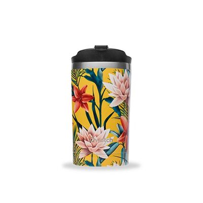 Thermo mug 300ml, tropical yellow