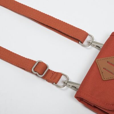 Palm - detachable shoulder strap passport pouch