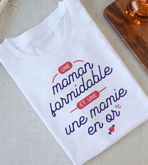 T-shirt - Une Maman et une Mamie en Or