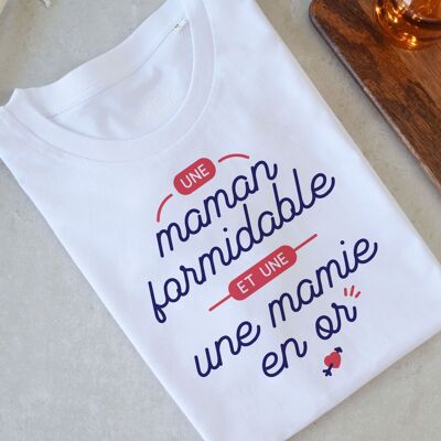 Camiseta - Una mamá y una abuela doradas