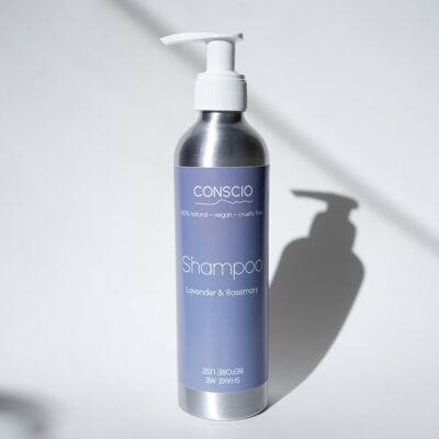 Auf Süßmandelbasis | Lavendel & Rosmarin | Volumen-Shampoo