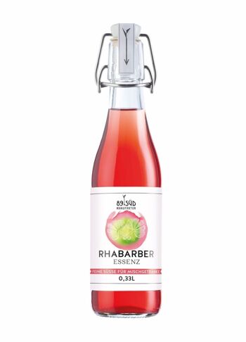 Essence de Sirop de Rhubarbe Bio 1