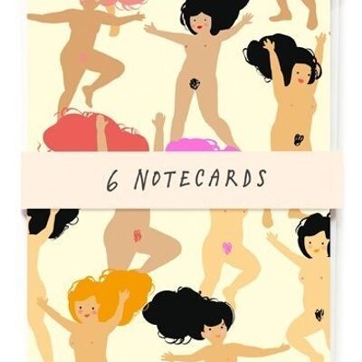 Nudie girls notecards