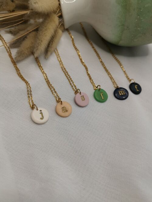 Necklace with initials