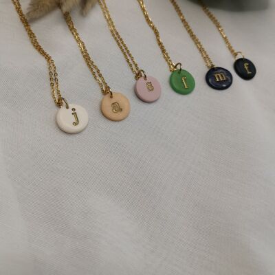 Necklace with initials