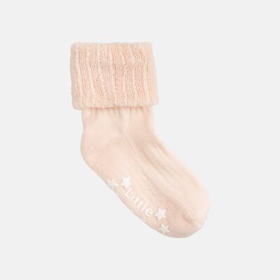 Chaussettes Bébé Cosy Stay On Winter Warm Antidérapantes Corail - 0-2 ans