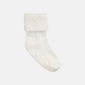 Chaussettes Bébé Cosy Stay on Winter Warm Non Slip en Guimauve - 0-2 ans