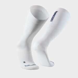 Endura I sport bas de compression pour le sport, le football, le vol, la course, chaussettes de compression pour augmenter les performances, la circulation sanguine et la récupération, chaussettes de course pour femmes et hommes - blanc