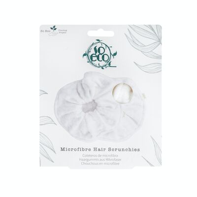 Gomas para el cabello de microfibra So Eco (paquete de 2)