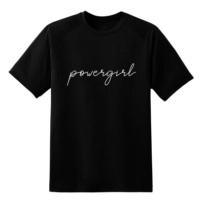 POWERGIRL - Camisa Negra