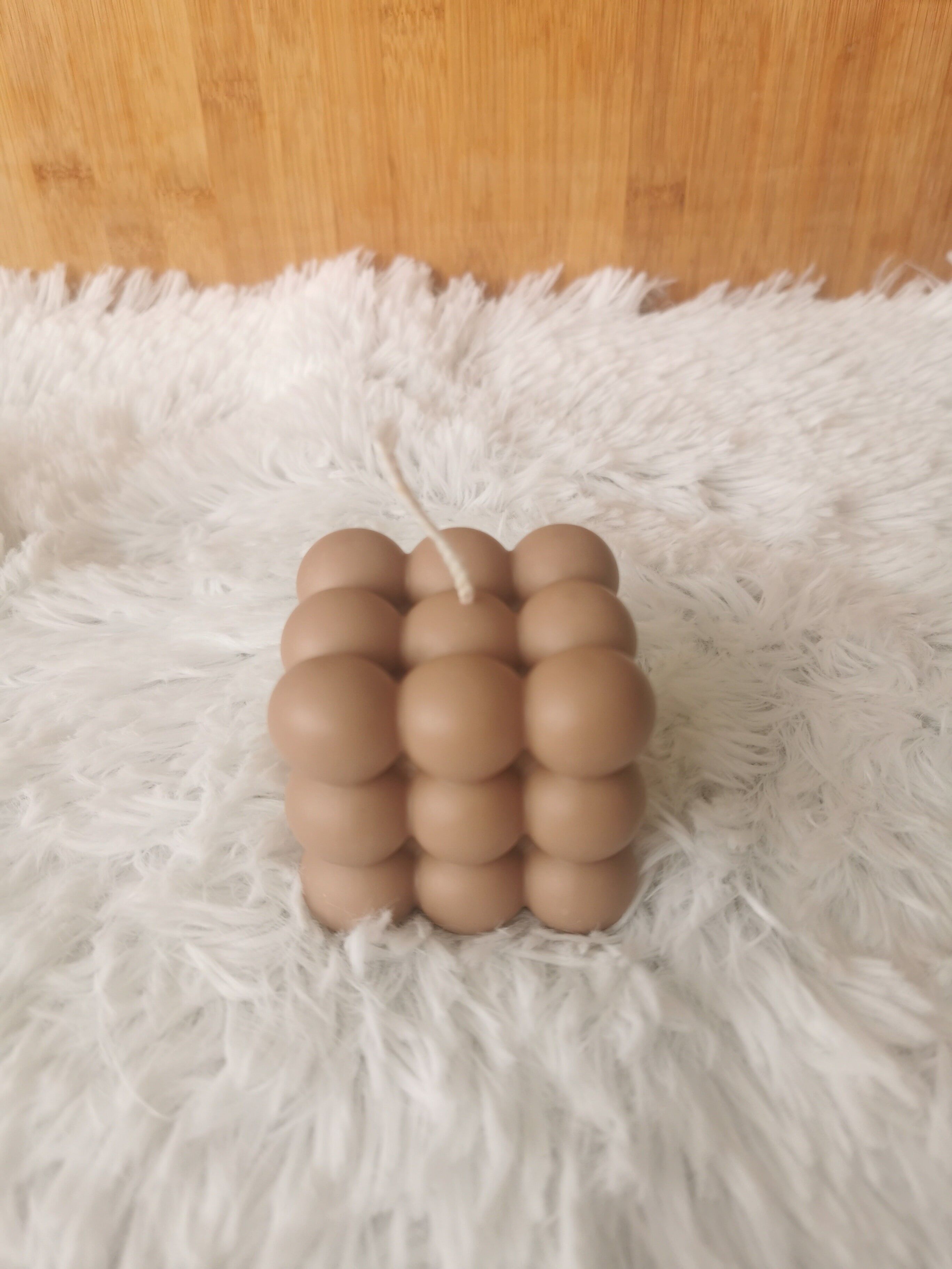 Bougie parfumée Bubble taupe