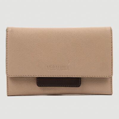 NATURAL LEATHER WALLET TERU SS23