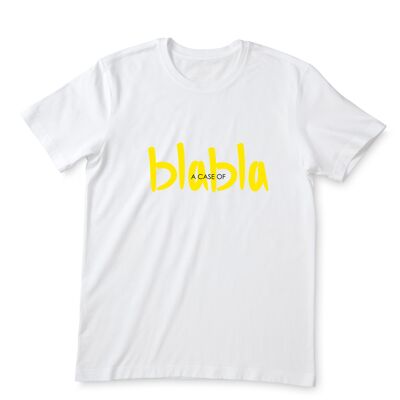 Blah - camisa amarilla