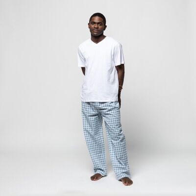 Akahata Vichy Rain Pyjama aus Bio-Baumwolle, Fair-Trade-Produkt