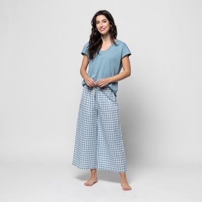 ORGANIC COTTON PAJAMA MORI VICHY LLUVIA