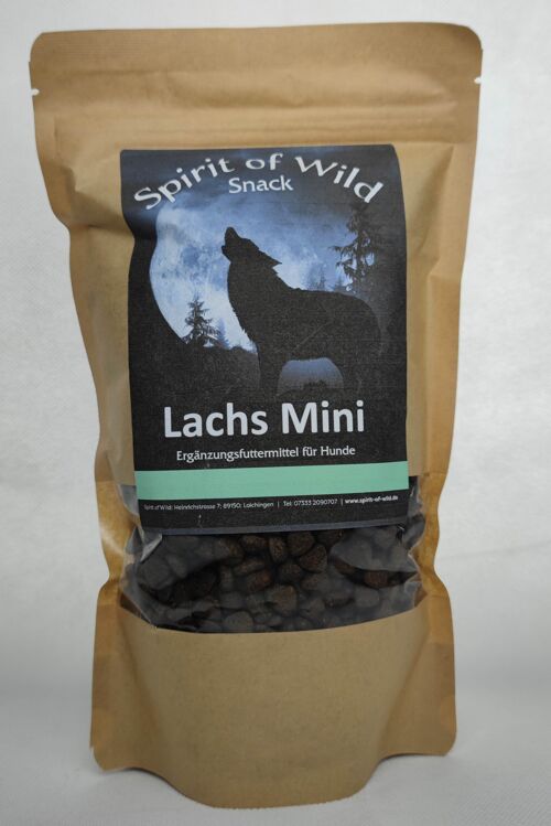 Spirit of Wild Snack Lachs Mini  Getreidefrei 500g