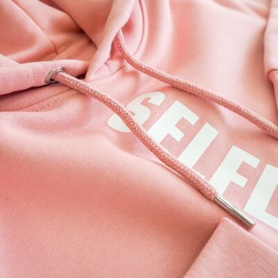 SELFLOVER- hoodie pink