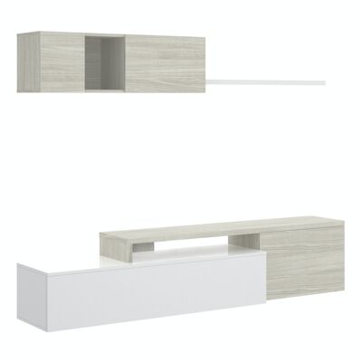 Mueble comedor Elle - Blanco - Gris