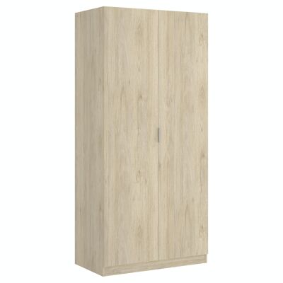 Armario de 80 cm con 2 puertas Essen - Roble Natural