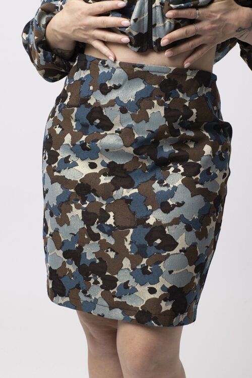 Mini Jupe Cam Bleu TS
