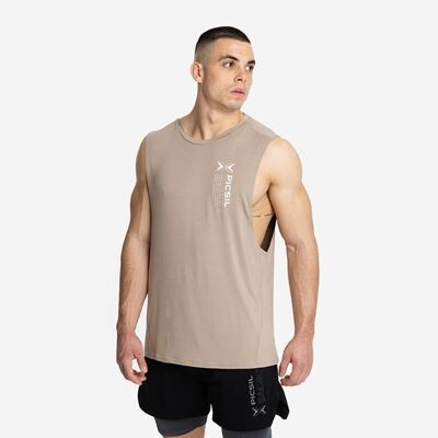 Camiseta Deporte Sin Mangas Hombre Tank Core 0.2