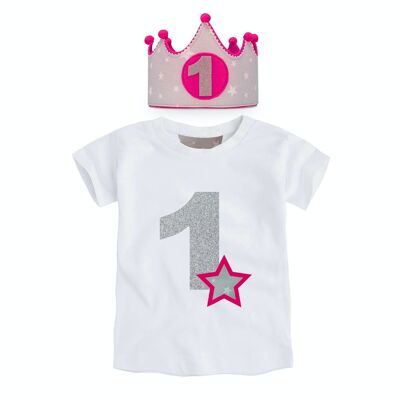 Set compleanno bambina «Pink Star»