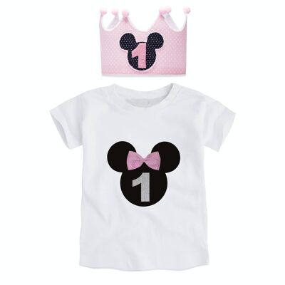Set compleanno bambina «Pink Minnie»