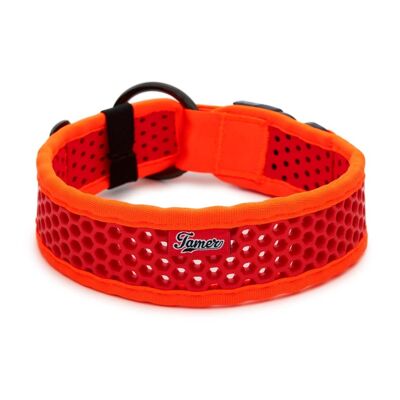 Collier DOMPTEUR SOFTY - orange/rouge