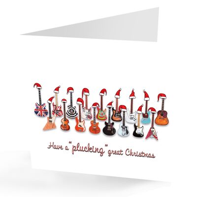 Rude Guitars Christmas Card