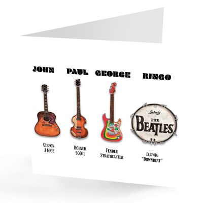 Carta dei Beatles o carta dei Beatles per qualsiasi occasione