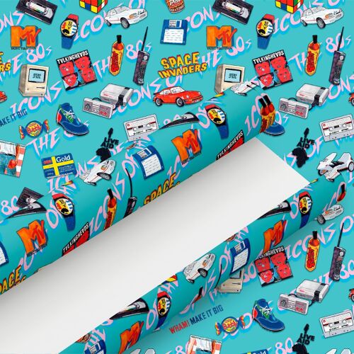 80's Retro Wrapping Paper