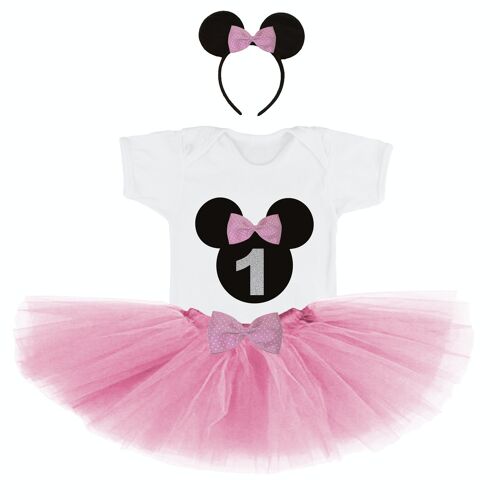 Conjunto cumpleaños Minnie