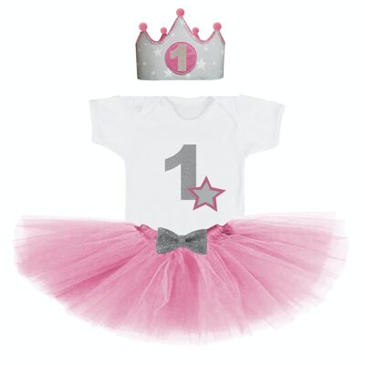 Set compleanno bambina «Pink Star»