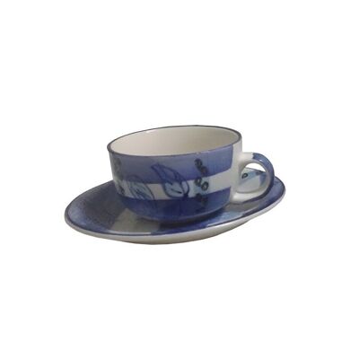 Juego de té taza y platillo