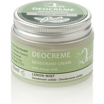 Crema deodorante Ovis menta limone 50 ml