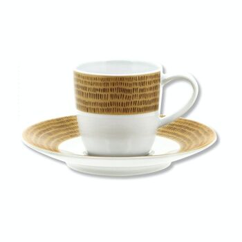 DAYA DORE Paire-tasse café 15cl 1