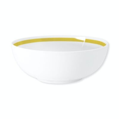 LOUISON YELLOW Salad bowl 25cm