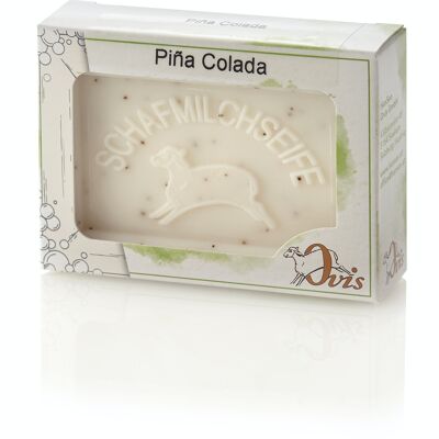 Ovis soap angular package Piña Colada 8.5x6 cm 100g