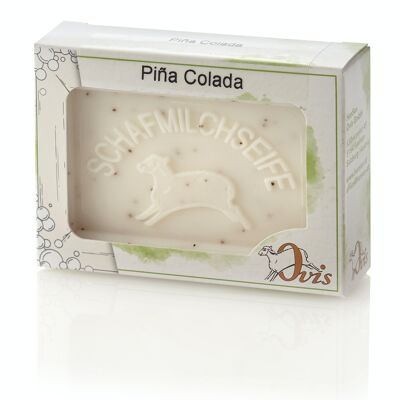 Ovis soap angular package Piña Colada 8.5x6 cm 100g