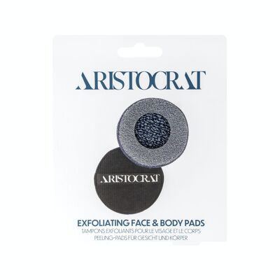 Almohadillas exfoliantes para rostro y cuerpo Aristocrat (paquete de 2)