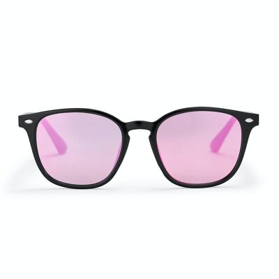 Specchio Alva Nero / Rosa