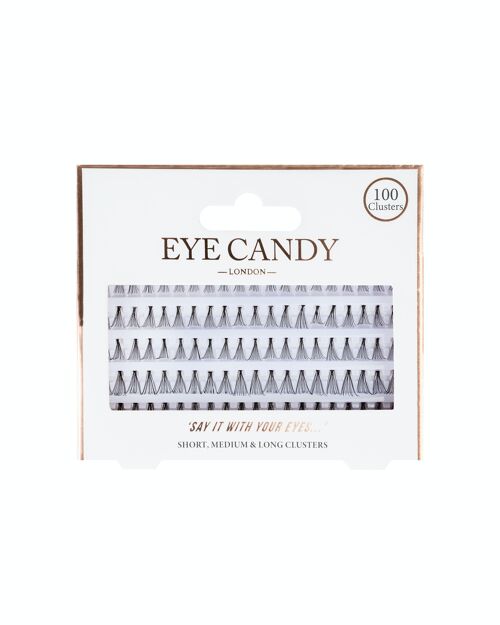 Eye Candy Individual Lashes - 100 Clusters