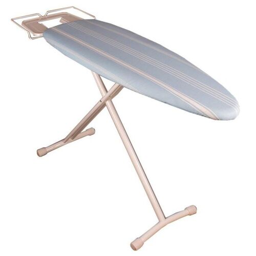 Buy wholesale BERMUDE steel foldable ironing board 124x40 H94cm with iron  rest and steam station rest