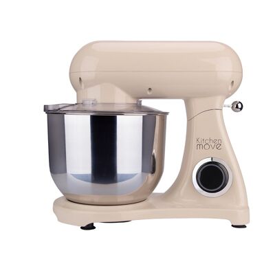 Vintage design multifunction pastry robot 1800W stainless steel bowl 6.5L ELTON Cream ivory