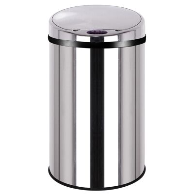 Automatic kitchen bin 30L ARTIC in stainless steel with bucket