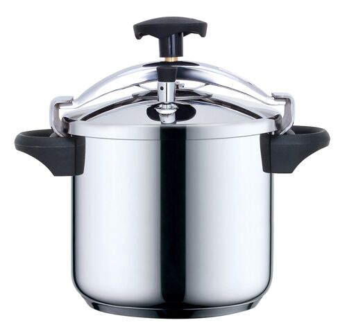 Autocuiseur à étrier Ø20cm 4.5L CLASSIQUE en acier Inox avec panier cuisson